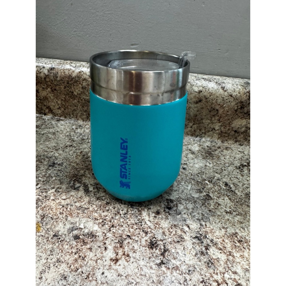 Stanley Everyday Go Wine Tumbler Stainless Steel Blue Insulated Tumbler 10 Oz